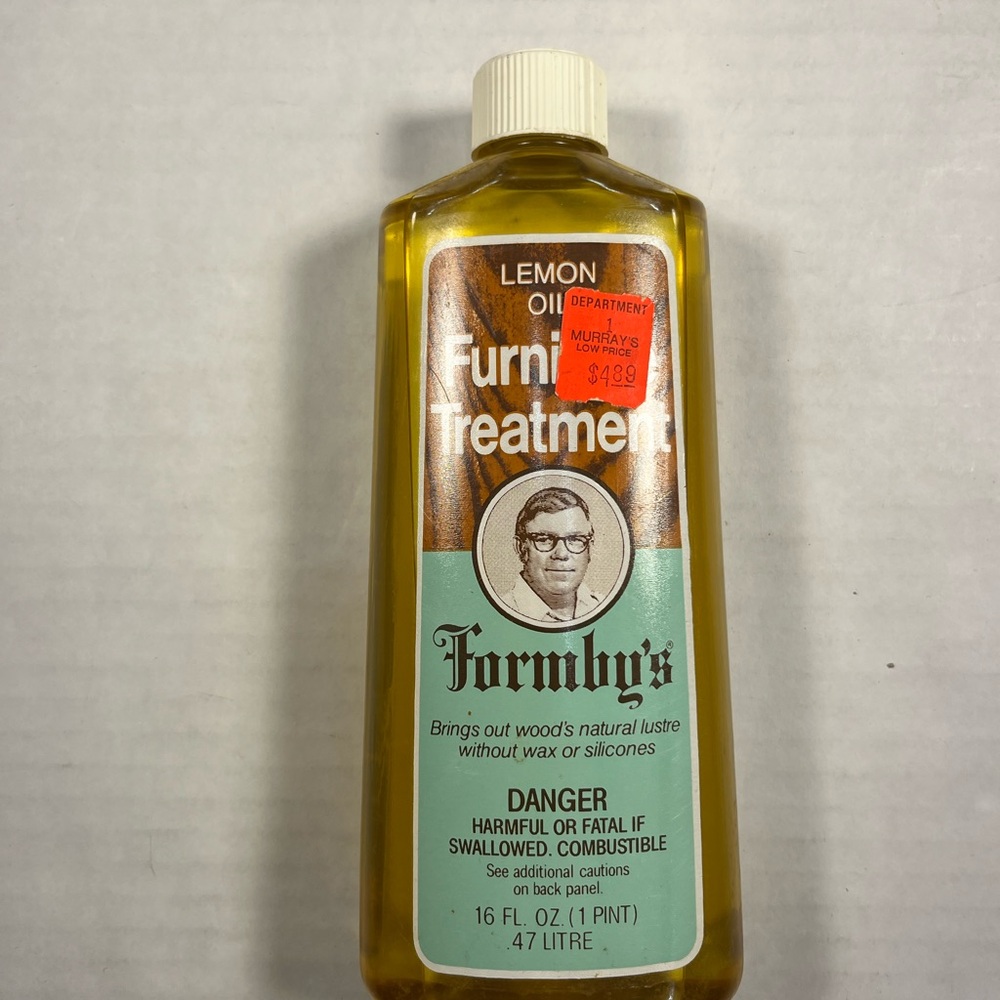 Lemon Oil Furniture Treatment Formby’s